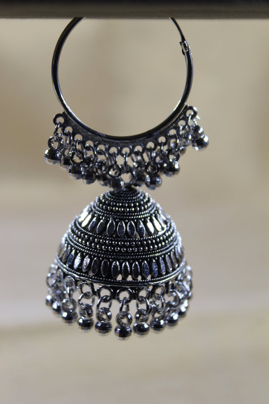 Oxidized Jhumka