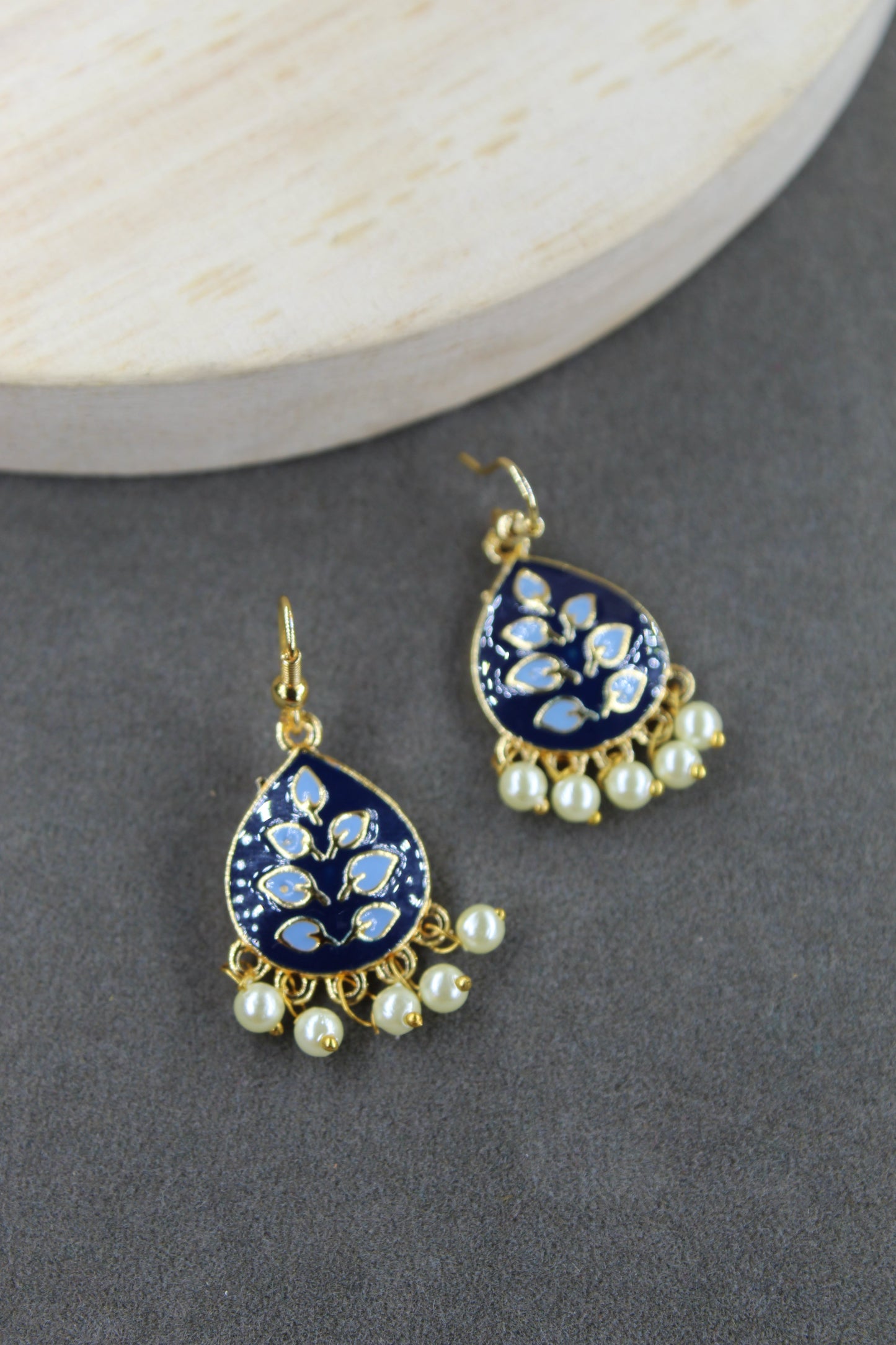 Navy Blue Dangle