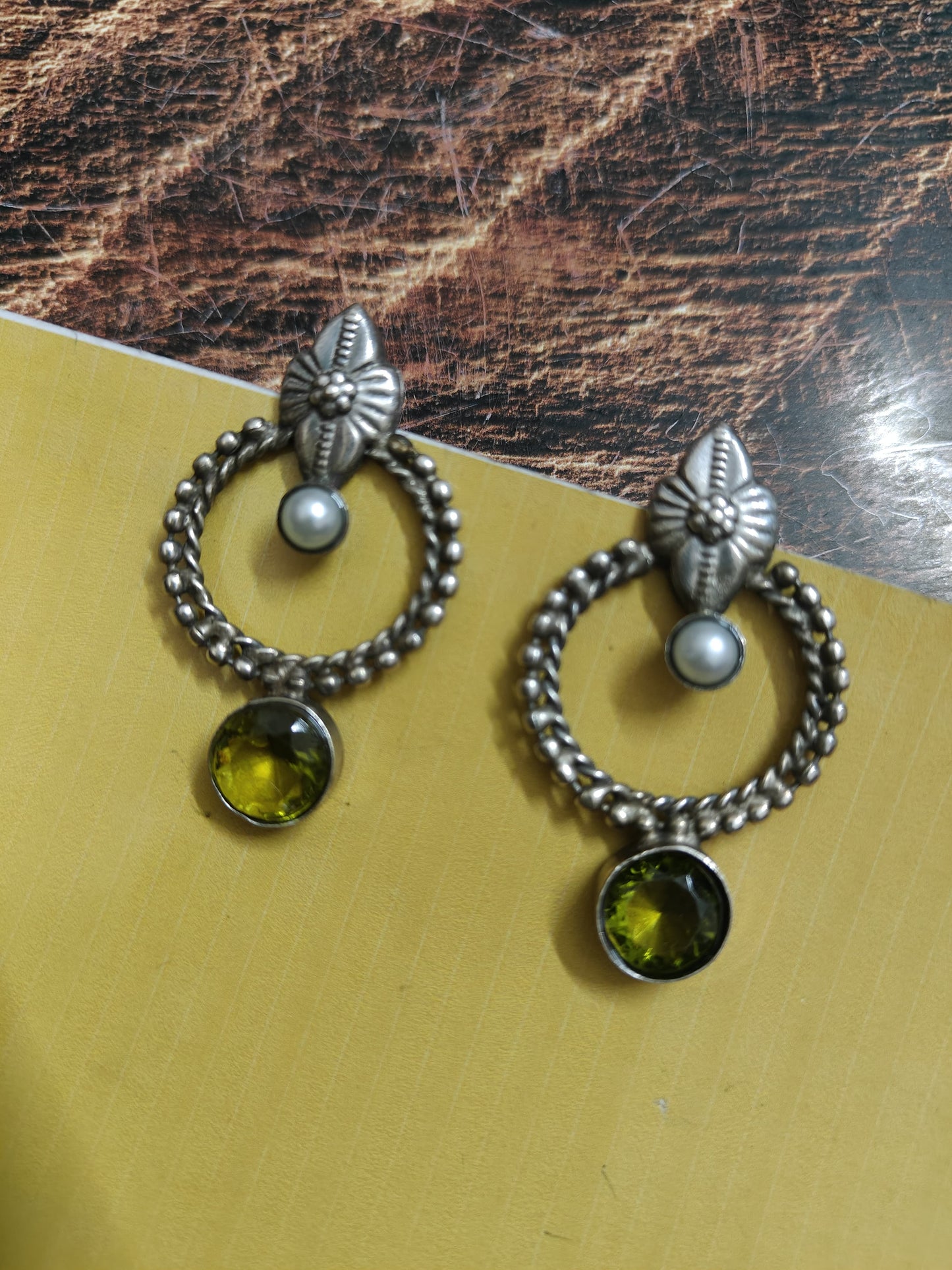 Oxidized Earrings