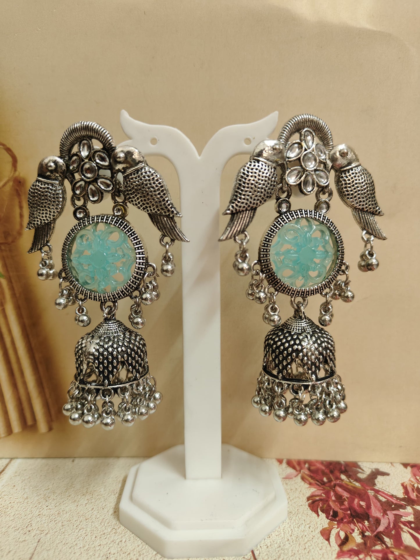 Parrot Dangler earrings