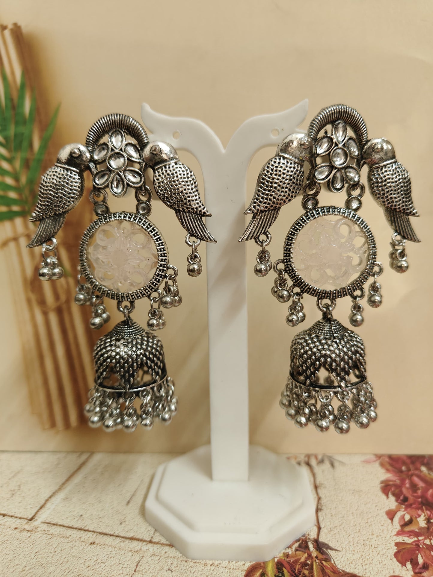 Parrot Dangler earrings