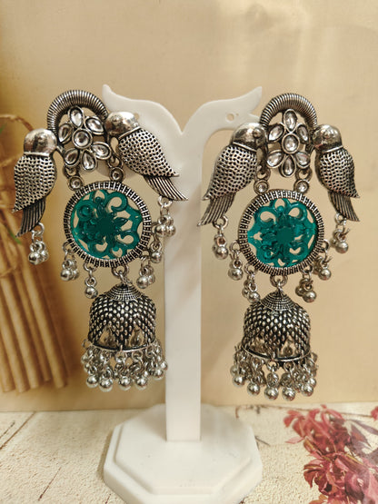 Parrot Dangler earrings