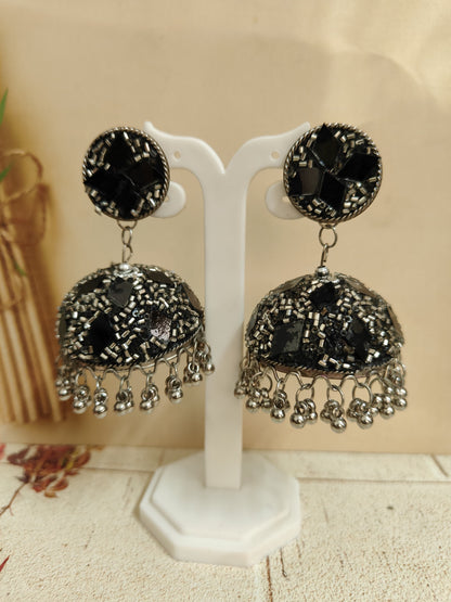 mirror Jhumkas