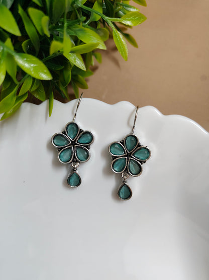 Floral earrings