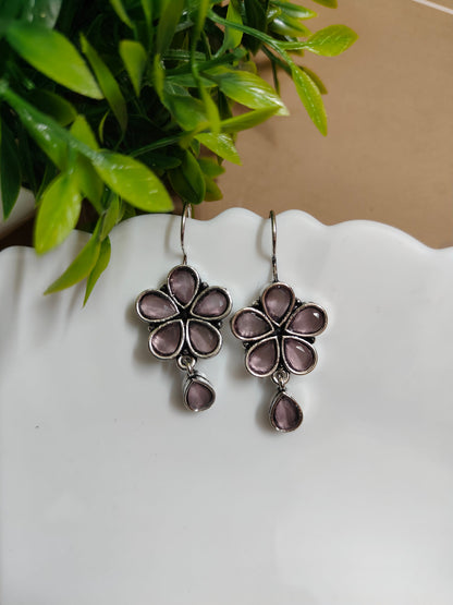 Floral earrings