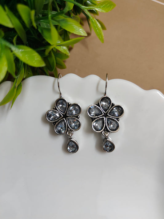 Floral earrings