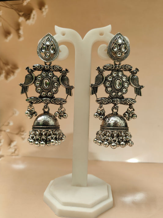 Oxidised earrings